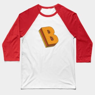 B BURGER Baseball T-Shirt